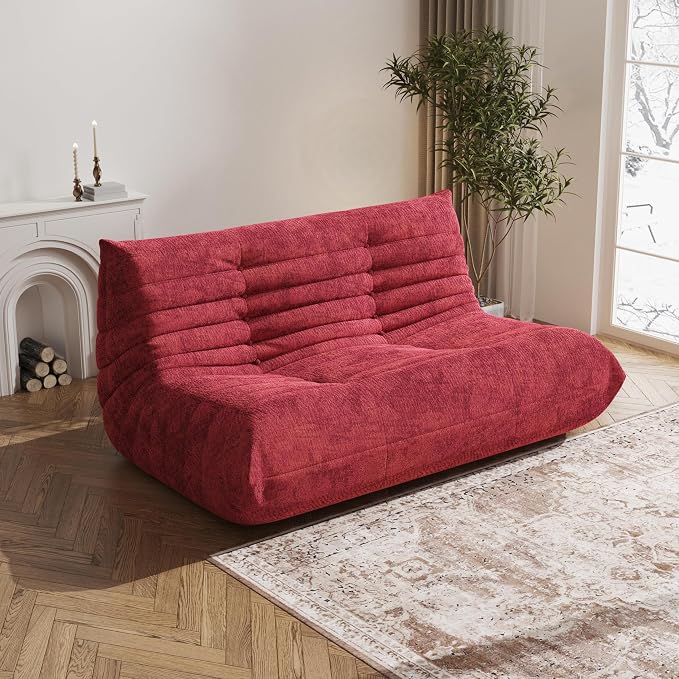 YVDNHP Bean Bag Chair, Loveseat Fireside Chair Bean Bag Sofa Large Bean Bag - Image 3