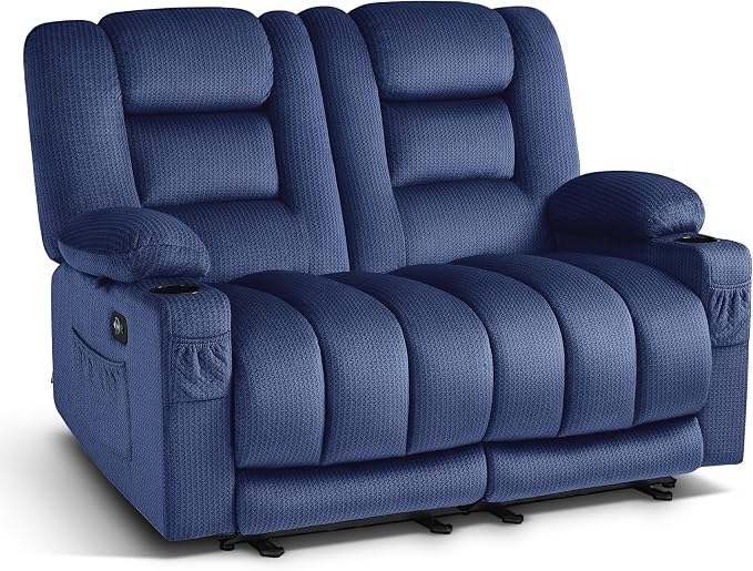 MCombo 55.9" Zero Gravity Power Loveseat Recliner by MCombo