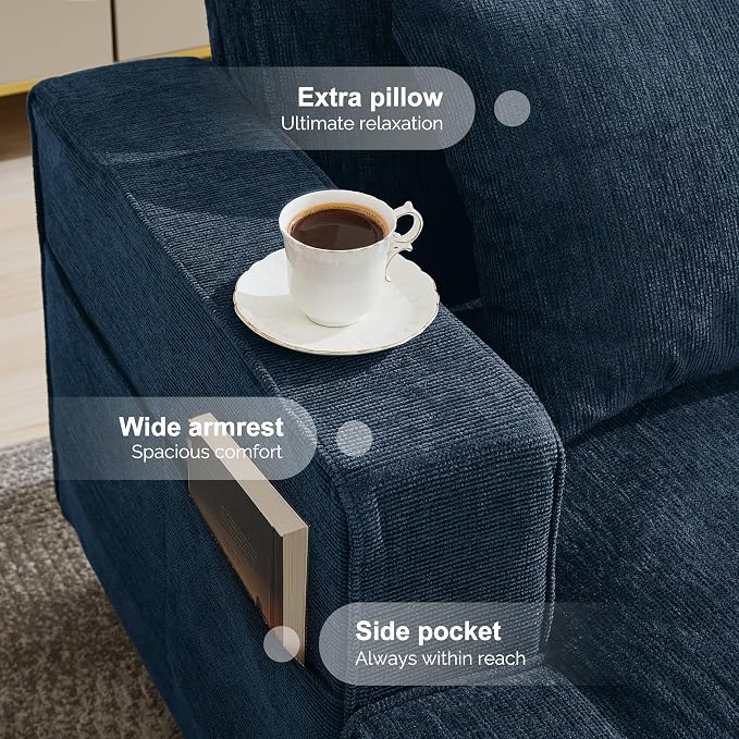 Korser 89" Couches for Living Room - Image 5