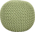 REDEARTH · Round Pouf Foot Stool Ottoman by REDEARTH
