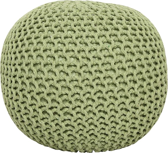 REDEARTH · Round Pouf Foot Stool Ottoman by REDEARTH