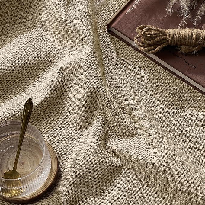 RYB HOME Polyester Textured 100% Blackout Curtains - Image 8
