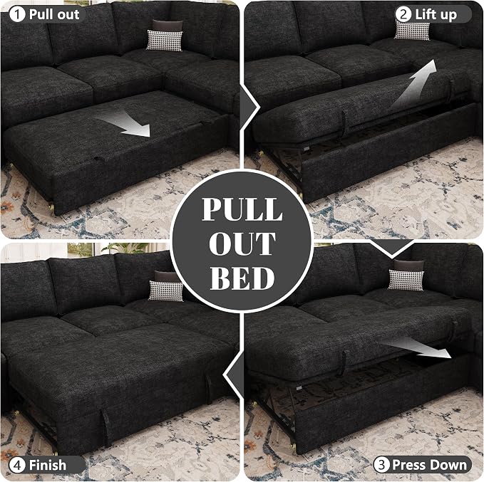 85 Inch Modular Sectional Sofa - Image 7