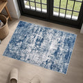 Washable Area Rug 2x3 Entryway Rug: Washable Modern Abstract Soft Thin Rug by FXRHLP