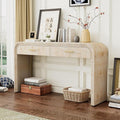 59" Unique Retro Silhouette Console Table by HanStrong