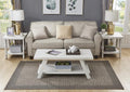 Roundhill Furniture Athens Contemporary 3-Piece Wood Shelf Coffee Table Set by RoundhillFurniture