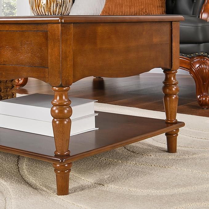 Living Room Table Set-One Rectangular Coffee Table and Two Square End Tables - Image 9