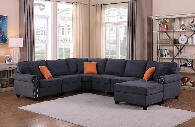 Ball & Cast 116" L-Shaped Sectional Couch - Image 2