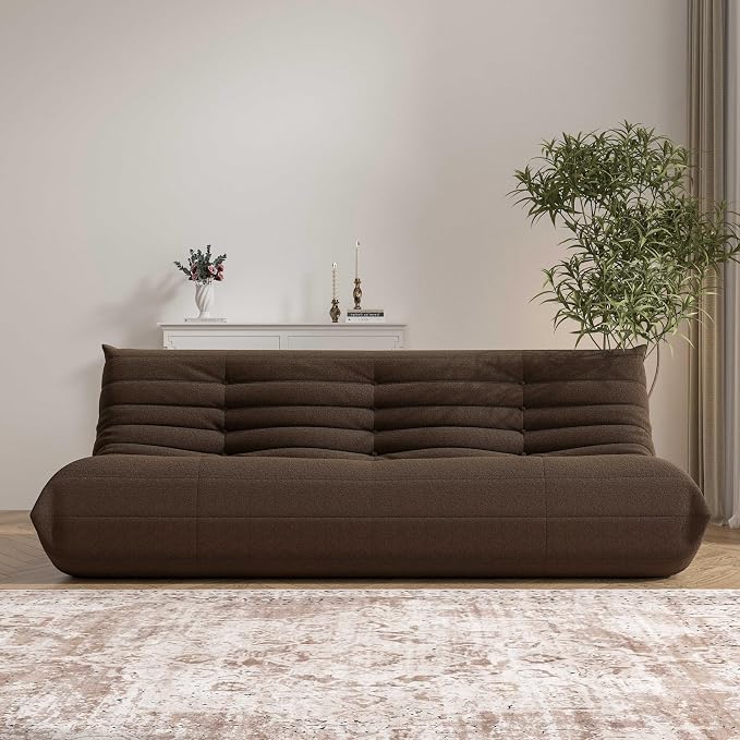 YVDNHP Big Bean Bag Chairs for Adults, 3 Seater Large Bean Bag Chair Sofa - Image 5