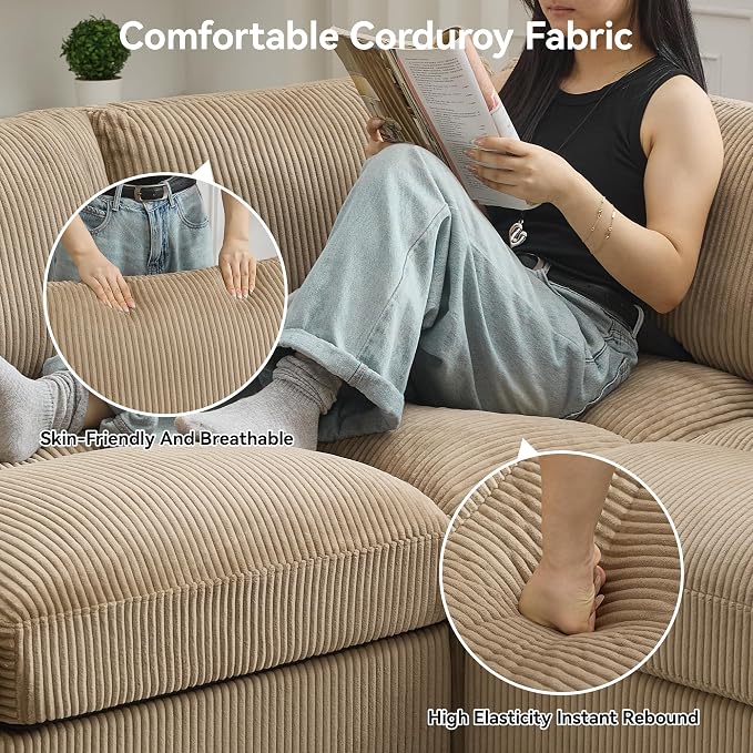 61'' Modular Loveseat Sofa - Image 5