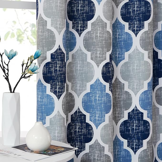 Beauoop 100% Blackout Curtains 84 Inches Long 2 Panels - Image 6
