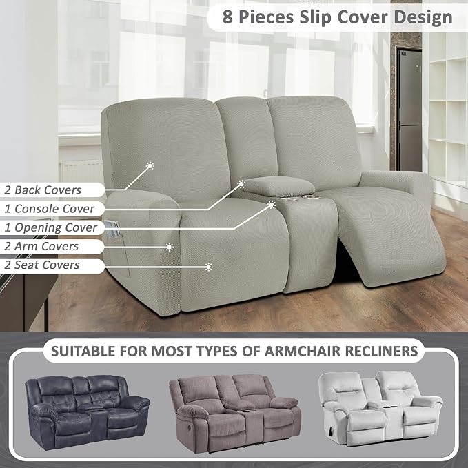 ULTICOR Reclining Love Seat - Image 5