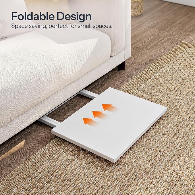 HOOBRO Folding TV Tray Tables, Industrial Snack Tables - Image 7