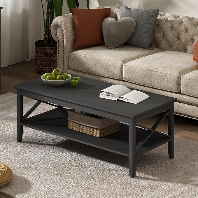 ChooChoo Coffee Table with Thicker Legs, 47 inch - Image 6