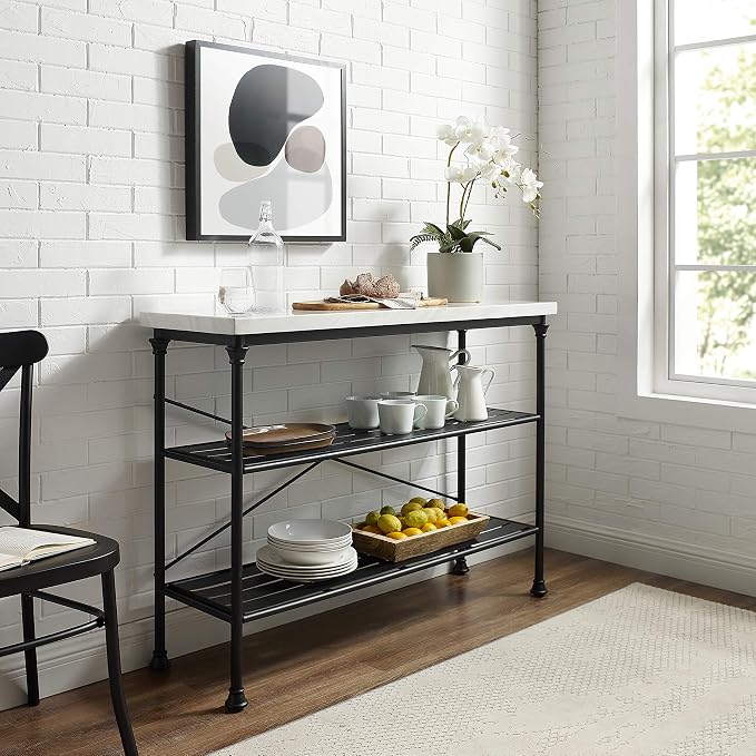 Crosley Furniture Madeleine Sofa Console Table - Image 12