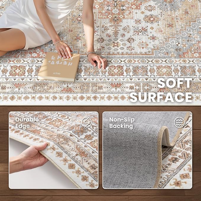 zesthome Washable Runner Rug 2.5x12 - Image 5