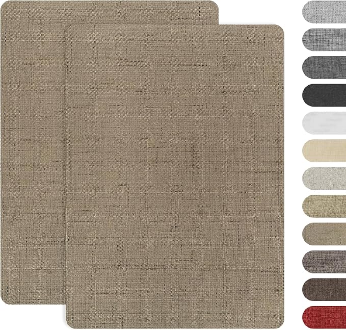 SYLVASS 8x11 Inch Fabric Repair Patches, Self-Adhesive Linen Patch by Sylvass