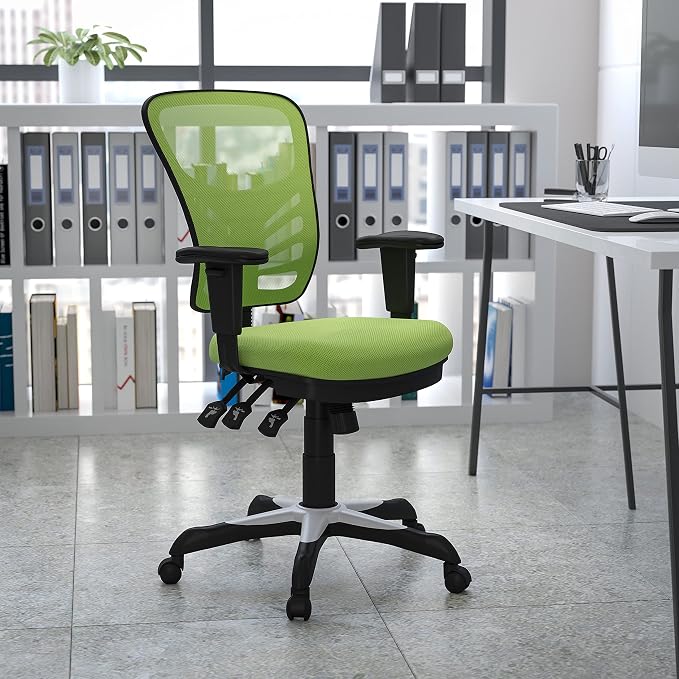 Flash Furniture Nicholas Mid-Back Swivel Office and Gaming Chair, Ergonomic - Image 2