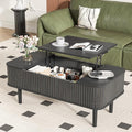 Fluted Lift Top Coffee Table by Boweniog