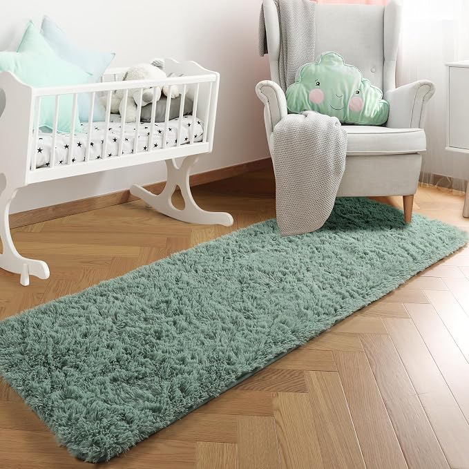 PAGISOFE Sage Green Runner Rugs - Image 8