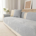 Premium Chenille Sofa Cushion Covers，Upgraded Anti-Slip Sectional Couch by Buzyset