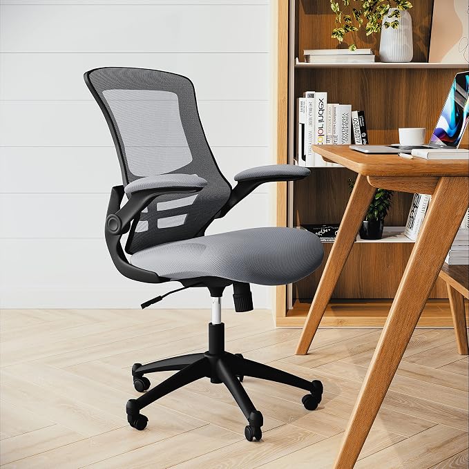 Flash Furniture Kelista Office Chair, Dark Gray Mesh - Image 7