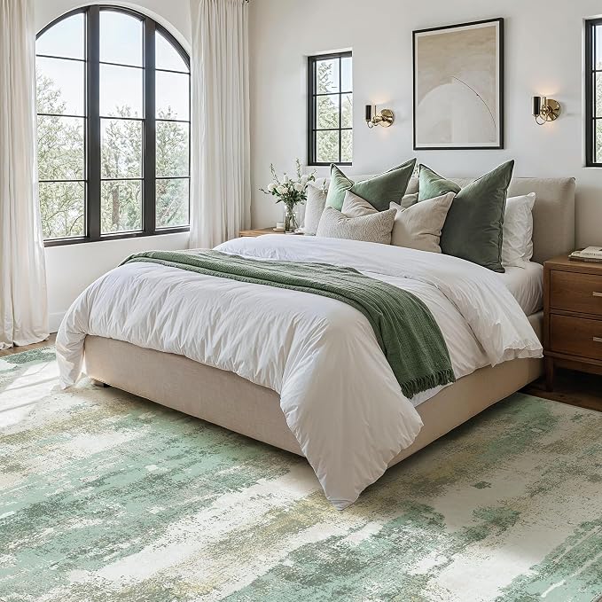 BEIMO Area Rugs 5x7 for Living Room Bedroom, Modern Abstract Machine Washable - Image 4