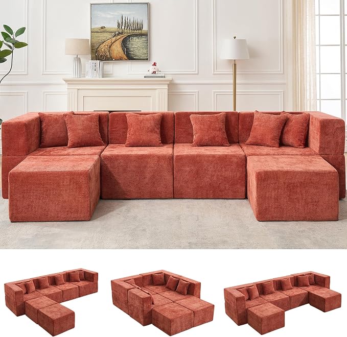 MONVANE Modular Sectional Cloud Couch by MONVANE
