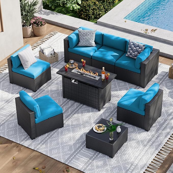 Aoxun 8 Piece Patio Furniture Set by Aoxun