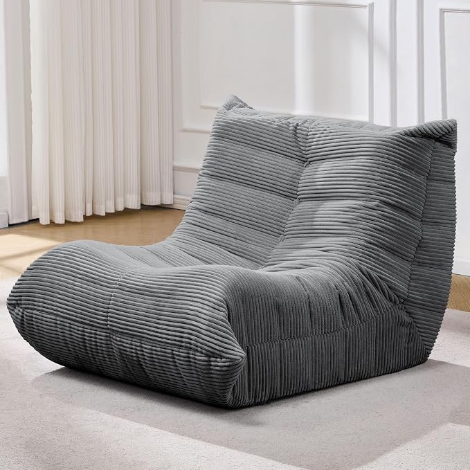 Bean Bag Chairs for Adults Giant Bean Bag Chair Memory Foam BeanBag Chair Bean by YourHomeDeservesMore