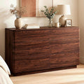 ACCOHOHO 6 Drawer Dresser for Bedroom, Large Storage Chest of Drawers, TV Stand by ACCOHOHO