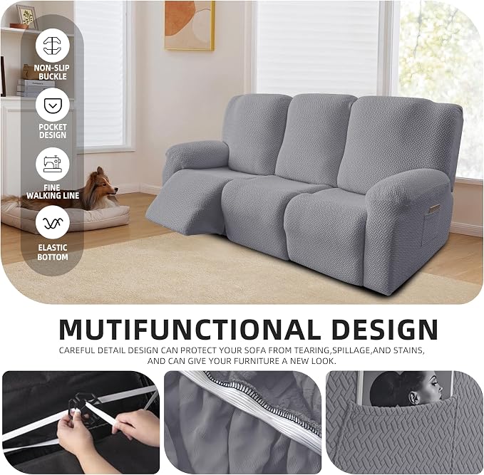 Genina Recliner Sofa Covers - Image 5