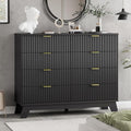 Fluted Dresser for Bedroom by Xixini