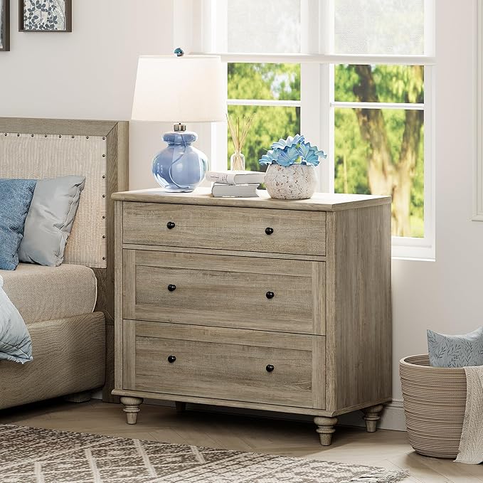 WAMPAT Farmhouse Nightstand by WAMPAT