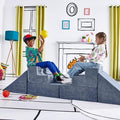Yourigami Kids and Toddler Play Gym, Playroom Couch Set, Durable Modular Design by Yourigami