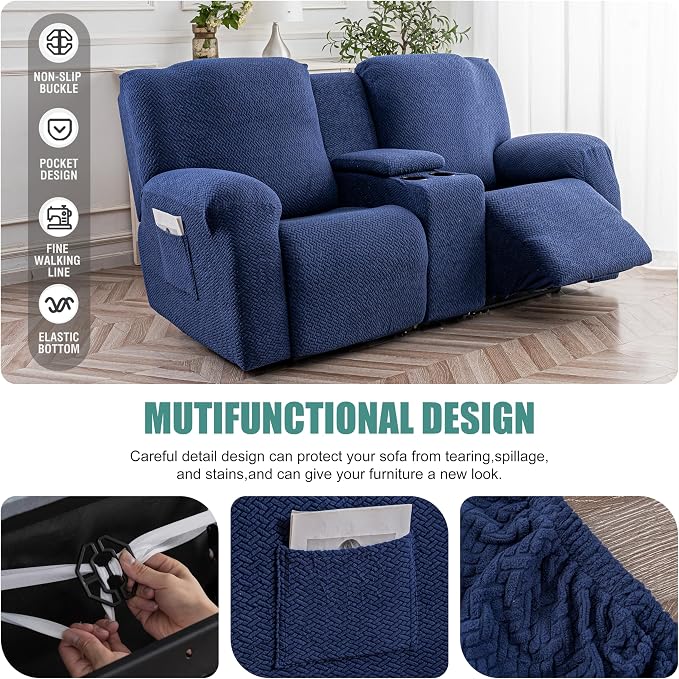 Genina Recliner Loveseat Covers - Image 5