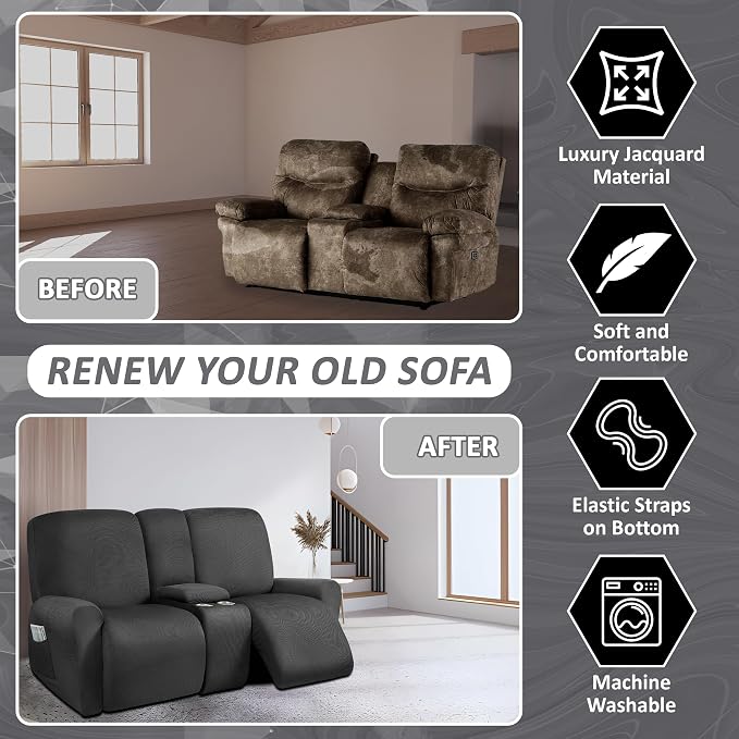 ULTICOR Reclining Love Seat - Image 4