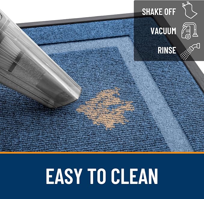 OLANLY Front Door Mat Indoor Outdoor Entrance, Waterproof All-Season, - Image 7