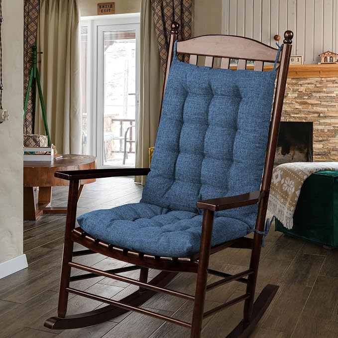 ELFJOY Rocking Chair Cushion Large Rocking Chair Pads - Image 5