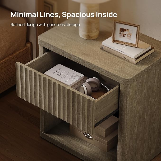 SICOTAS Night Stand Set of 2 Nightstands - Image 6
