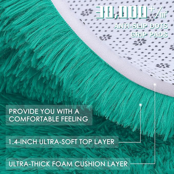 OLANLY 9x12 Machine Washable Large Area Rugs - Image 8