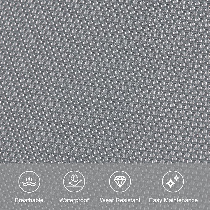 Outdoor Lounge Chair with Pillow, Chaise Lounge Chair - Image 7