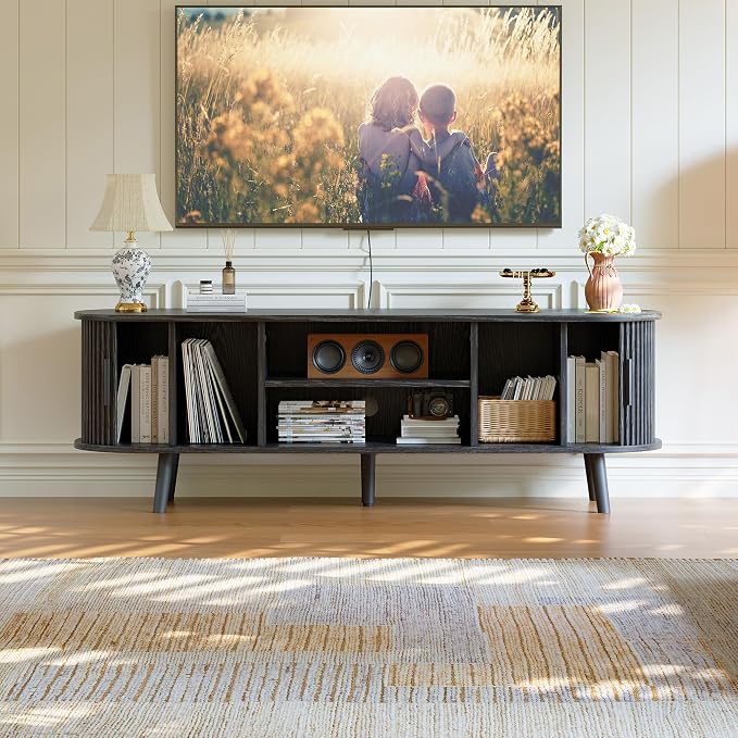 ChooChoo Mid Century Modern TV Stand - Image 5