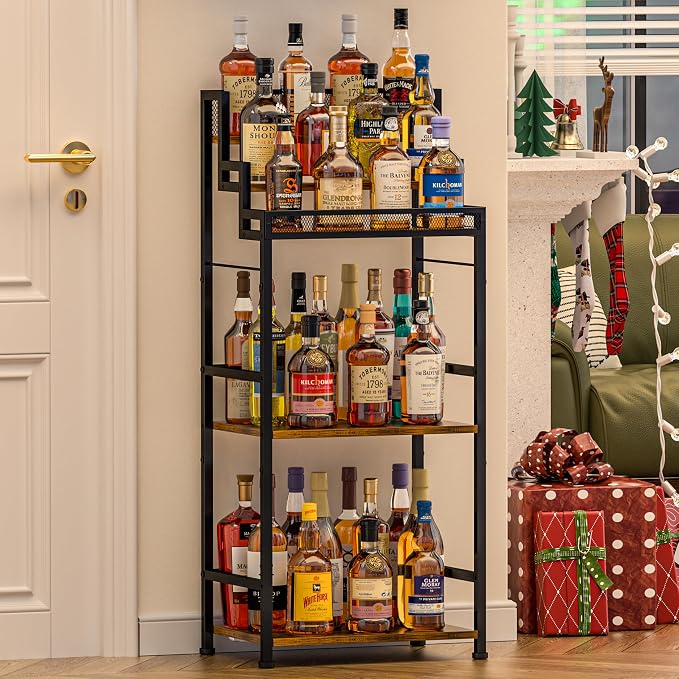 Jsskeeim Trapezoidal Liquor Cabinet Bar by Unknown