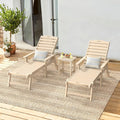 LUE BONA Outdoor Lounge Chair Set by LUEBONA