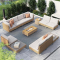 Grand patio 13-Piece Wicker Patio Furniture Set by GrandPatio