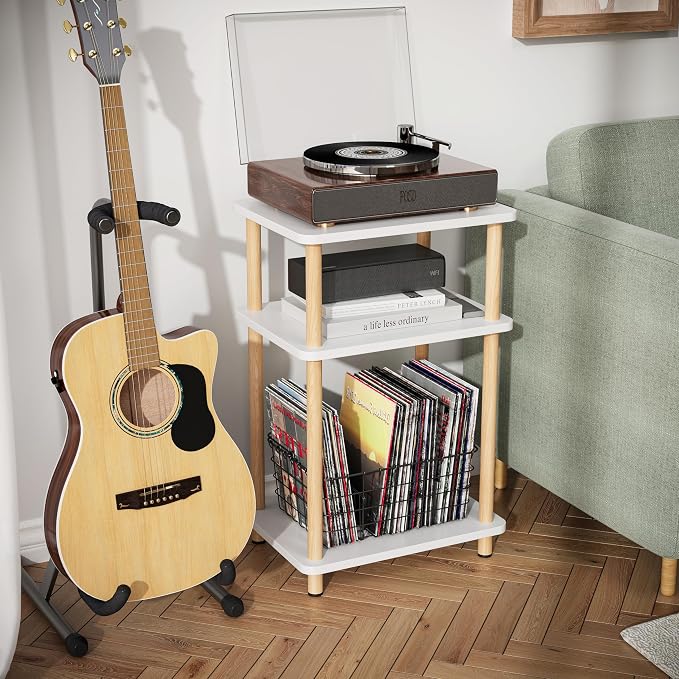 Apicizon 3 Tier Nightstand, End Table - Image 3