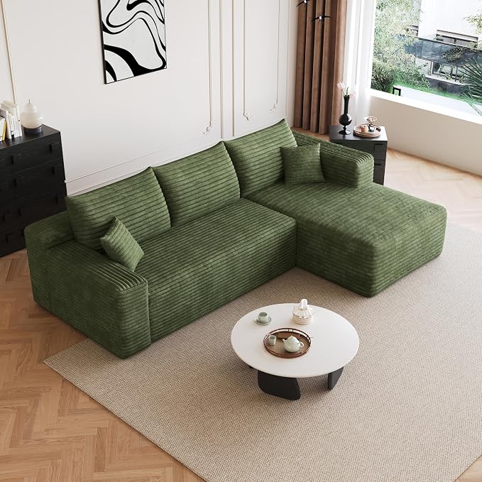 AUGOP 96" Sectional Couches for Living Room Modern Modular Sofa by AUGOP