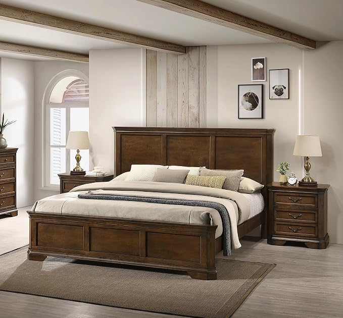 Roundhill Furniture Maderne 3-Piece Bedroom Set - Image 2
