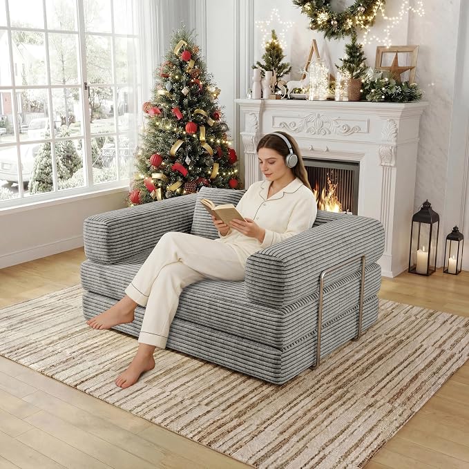 BSHOMGI 4 in 1 Futon Sofa Bed Queen Size - Image 9